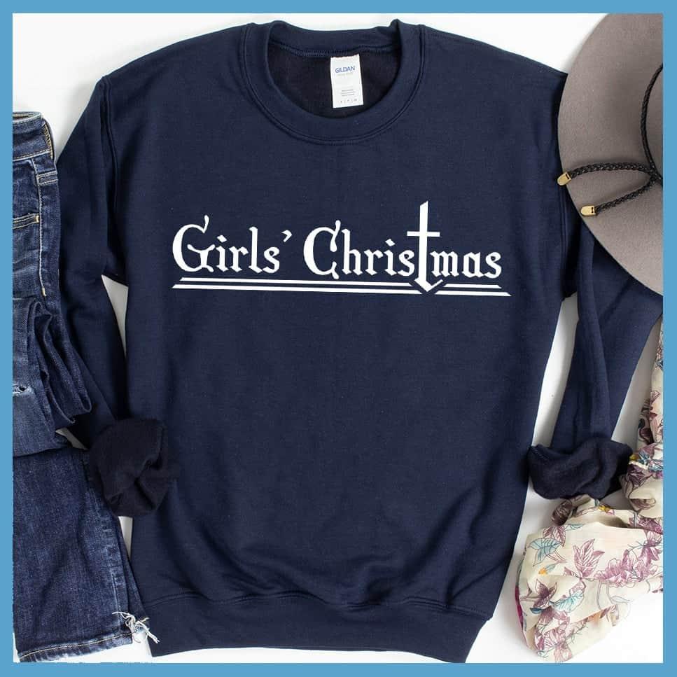Girls’ Christmas Faith Sweatshirt