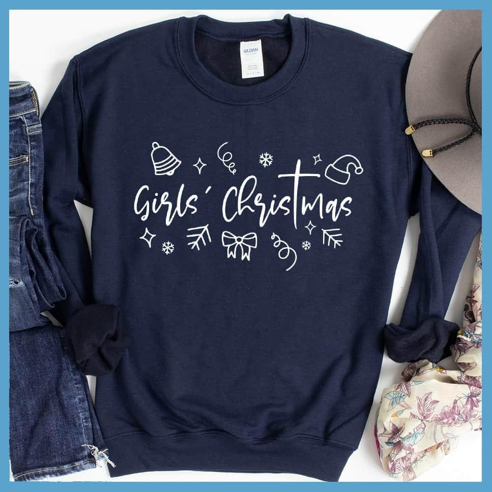 Girls’ Christmas Faith Version 2 Sweatshirt - Brooke & Belle