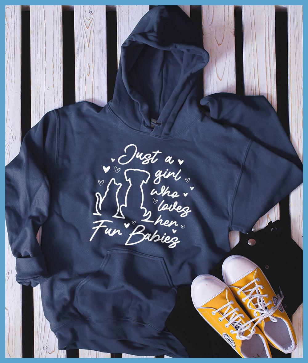 Just A Girl Who Loves Her Fur Babies Hoodie - Brooke & Belle