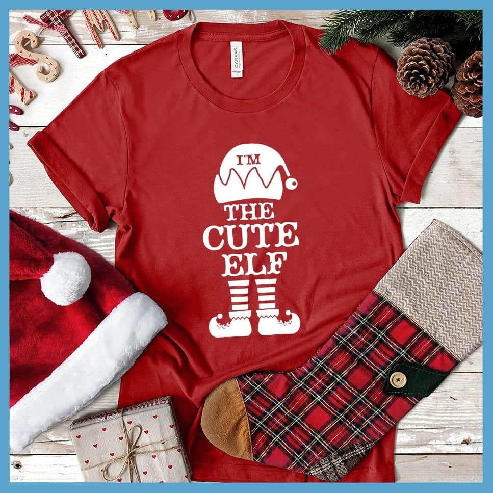 Cute Christmas Elf Family Group T-Shirt