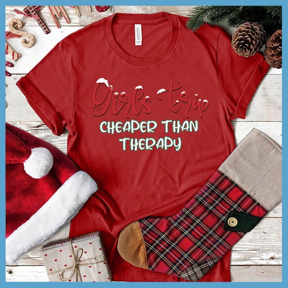 Girls Trip Colored Print Christmas Version 4 T-Shirt