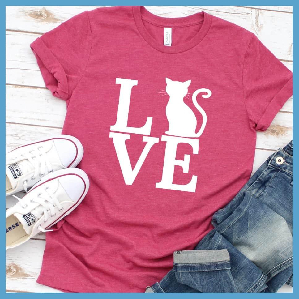 Cat Love Version 2 T-Shirt - Brooke & Belle