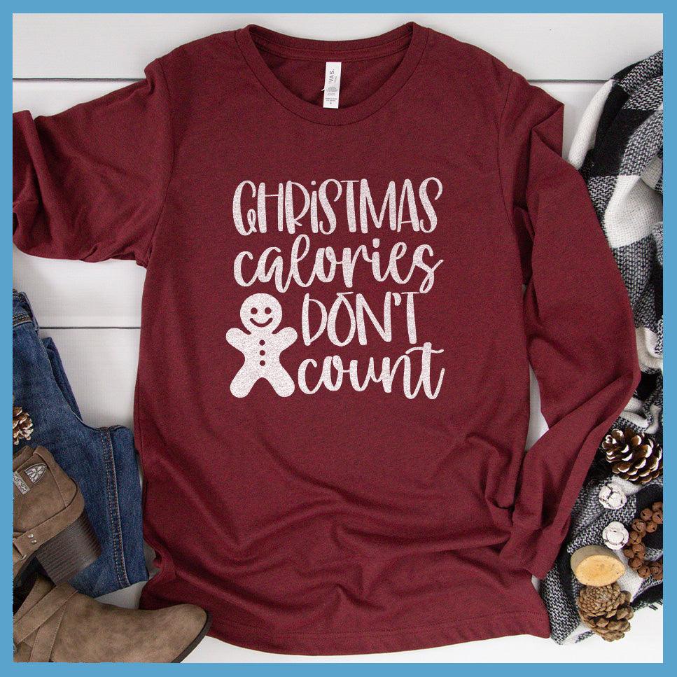 Christmas Calories Don't Count Long Sleeves - Brooke & Belle