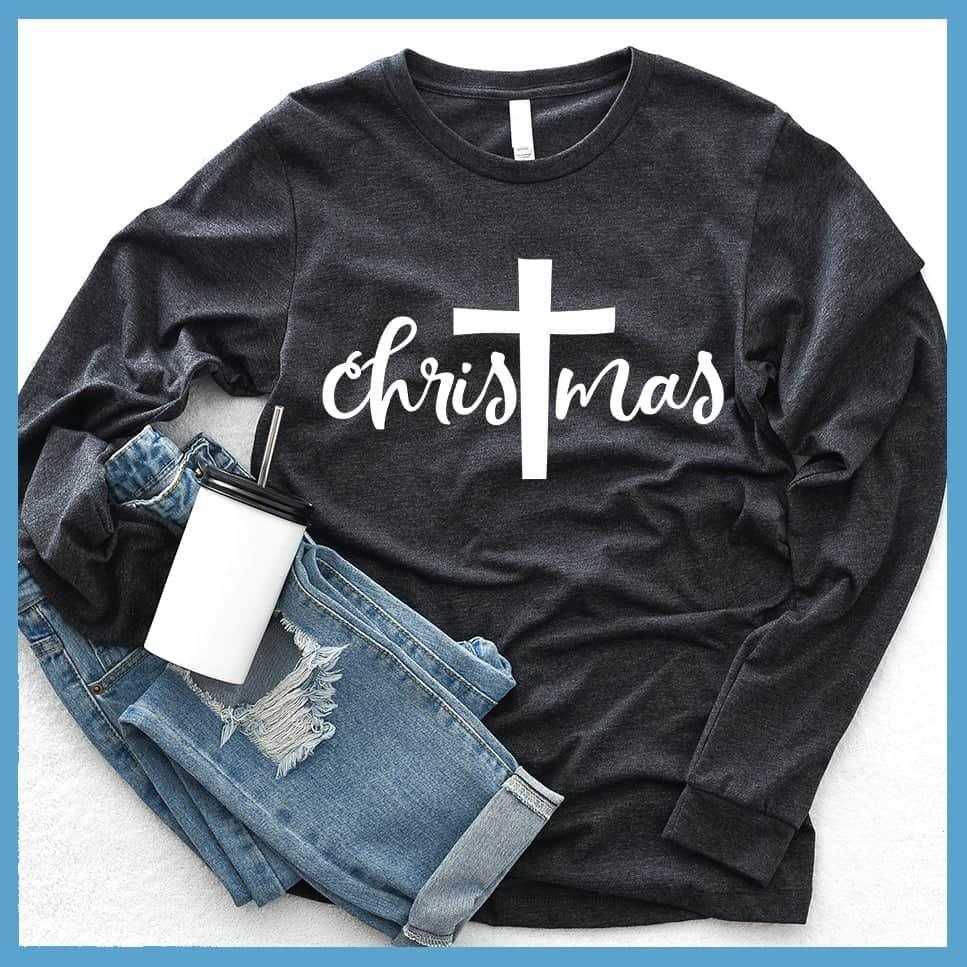Christmas Cross Long Sleeves - Brooke & Belle