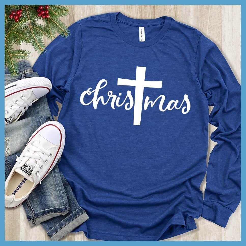 Christmas Cross Long Sleeves - Brooke & Belle
