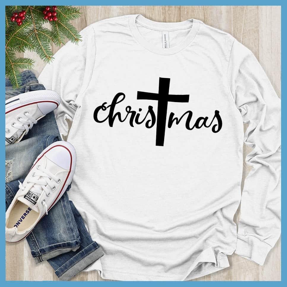 Christmas Cross Long Sleeves - Brooke & Belle