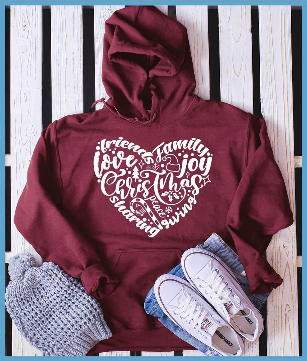 Christmas Heart Hoodie - Brooke & Belle