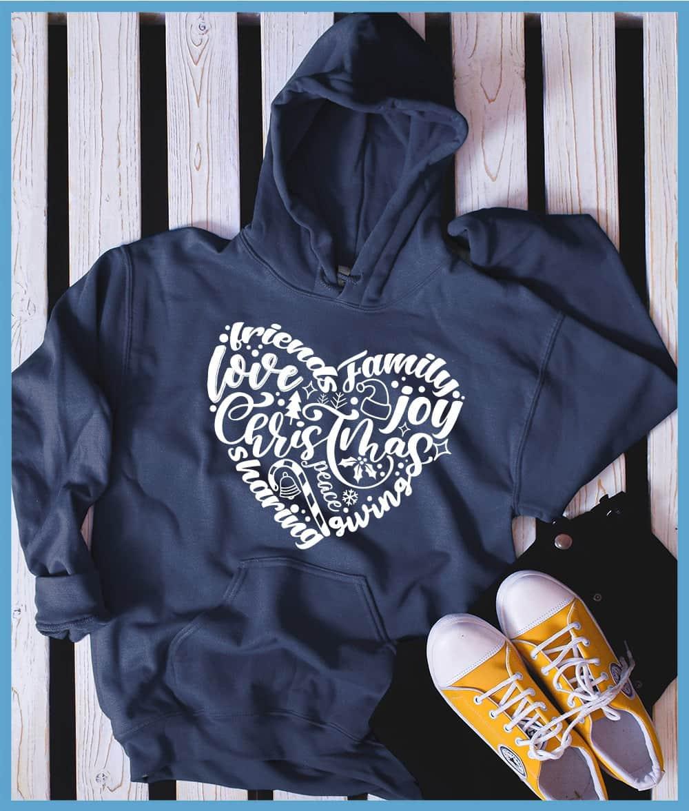 Christmas Heart Hoodie - Brooke & Belle