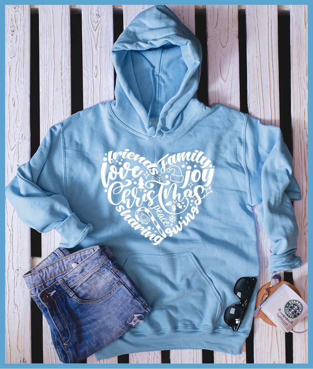 Christmas Heart Hoodie - Brooke & Belle