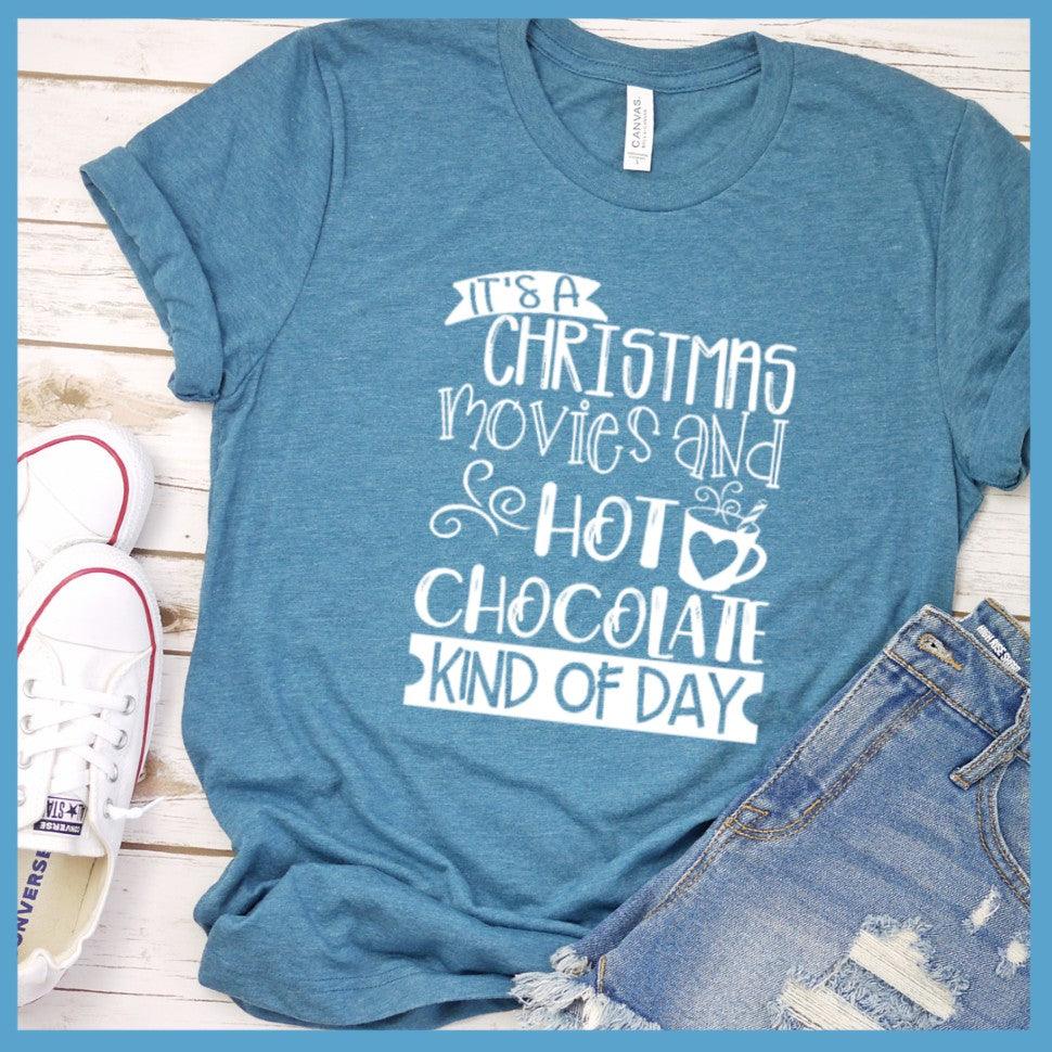 Christmas Movies And Hot Chocolate T-Shirt - Brooke & Belle