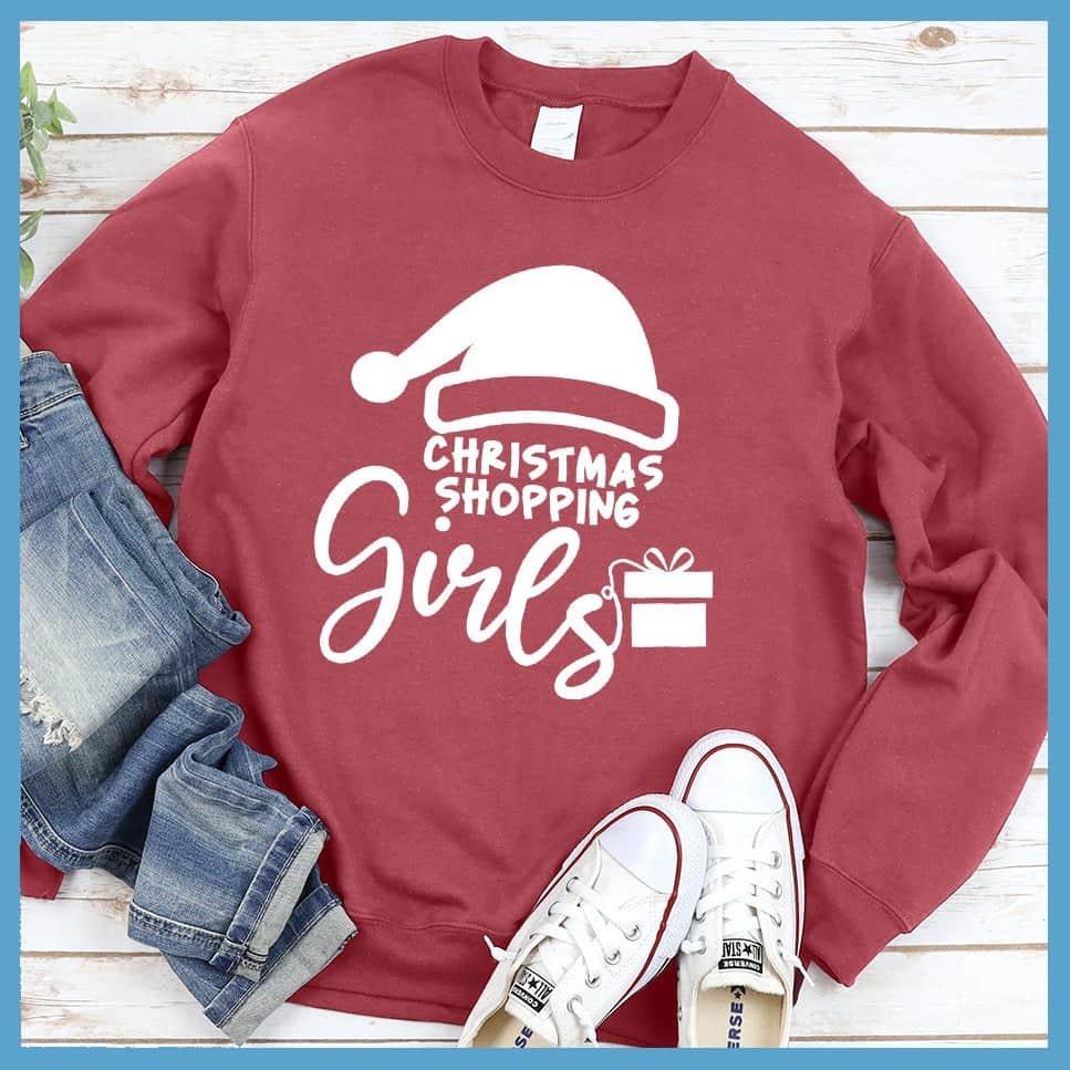 Christmas Shopping Girls Sweatshirt - Brooke & Belle