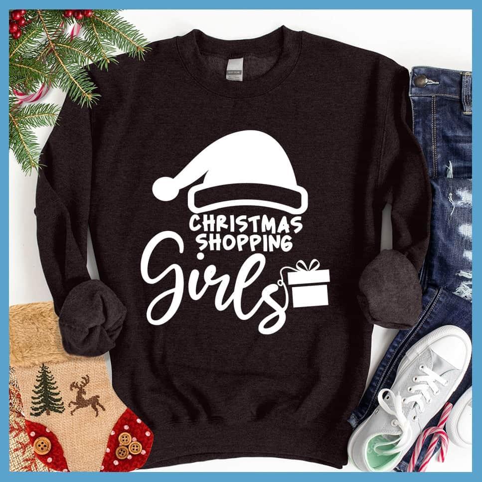 Christmas Shopping Girls Sweatshirt - Brooke & Belle