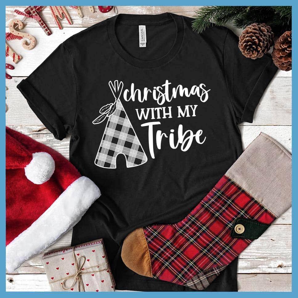 Christmas With My Tribe T-Shirt