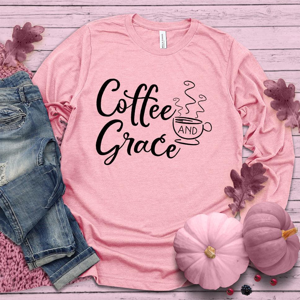 Coffee And Grace Long Sleeves Pink Edition - Brooke & Belle