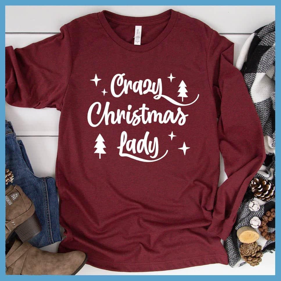 Crazy Christmas Lady Long Sleeves - Brooke & Belle
