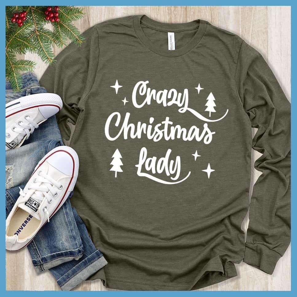 Crazy Christmas Lady Long Sleeves - Brooke & Belle