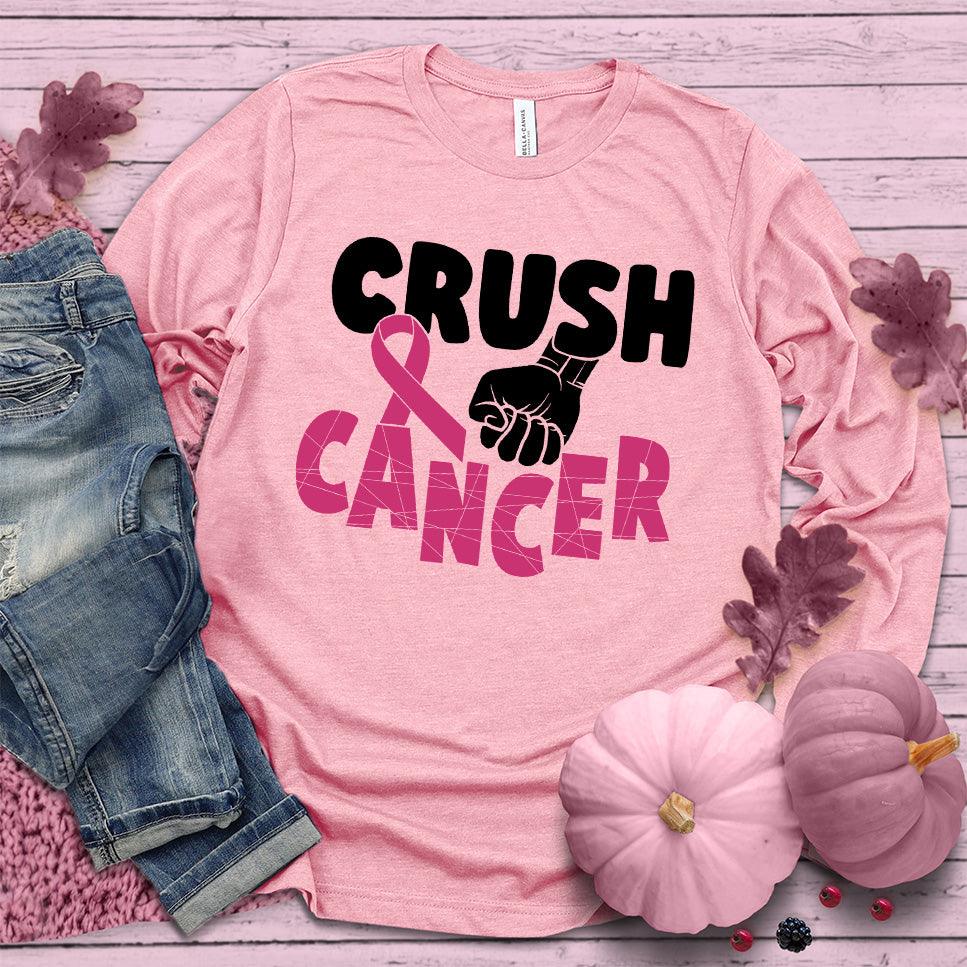 Crush Cancer Colored Edition Long Sleeves - Brooke & Belle