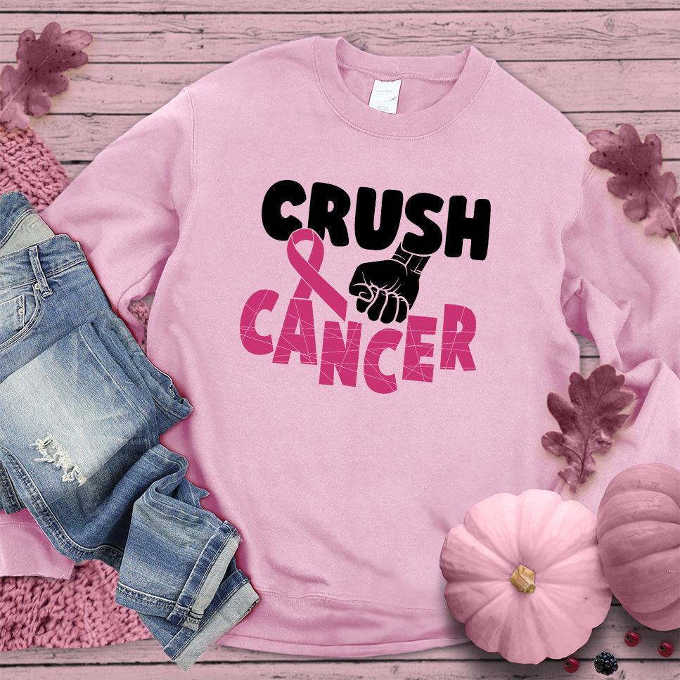 Crush Cancer Colored Edition Sweatshirt - Brooke & Belle