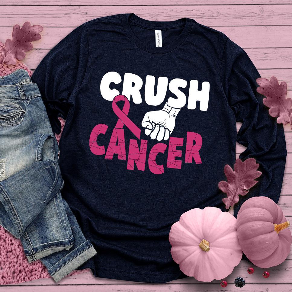 Crush Cancer Colored Edition Long Sleeves - Brooke & Belle