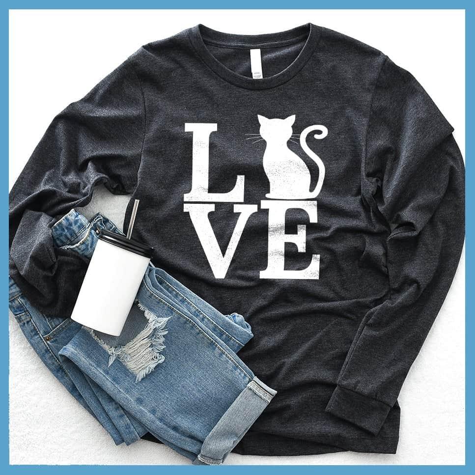Cat Love Version 2 Long Sleeves - Brooke & Belle