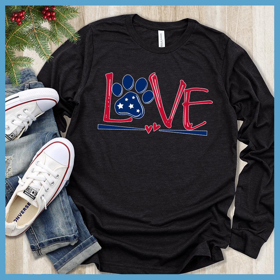 Dog Love Colored Print Version 2 Long Sleeves - Brooke & Belle