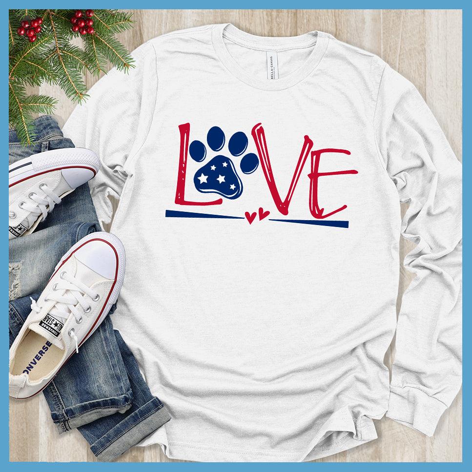 Dog Love Colored Print Version 2 Long Sleeves - Brooke & Belle