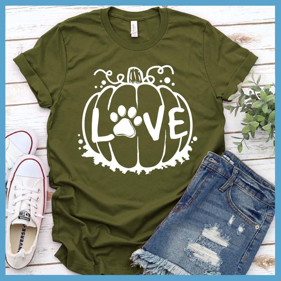 Dog Love Fall Version 2 T-Shirt - Brooke & Belle