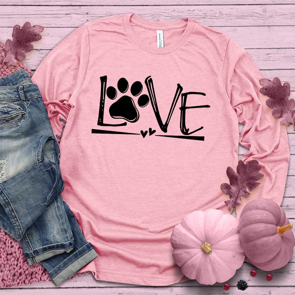 Dog Love Long Sleeves Pink Edition - Brooke & Belle