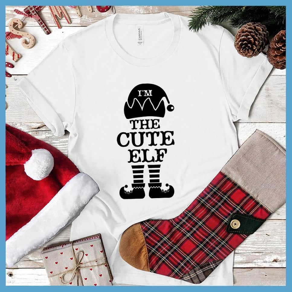 Cute Christmas Elf Family Group T-Shirt
