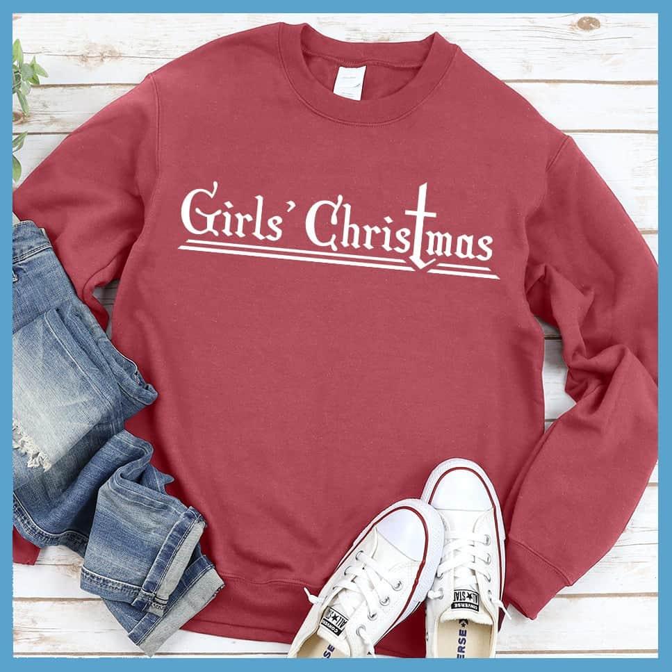 Girls’ Christmas Faith Sweatshirt