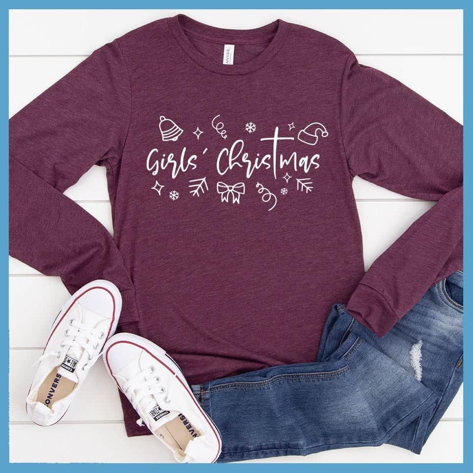 Girls’ Christmas Faith Version 2 Long Sleeves