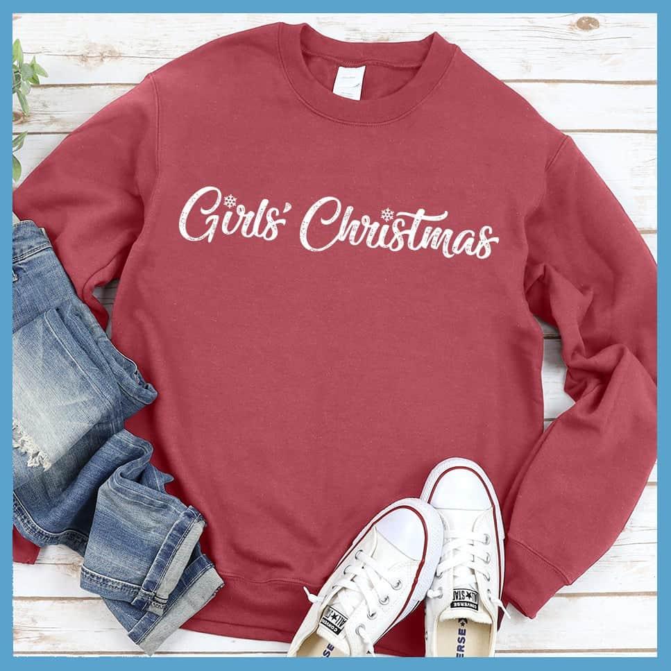 Girls’ Christmas Sweatshirt - Brooke & Belle