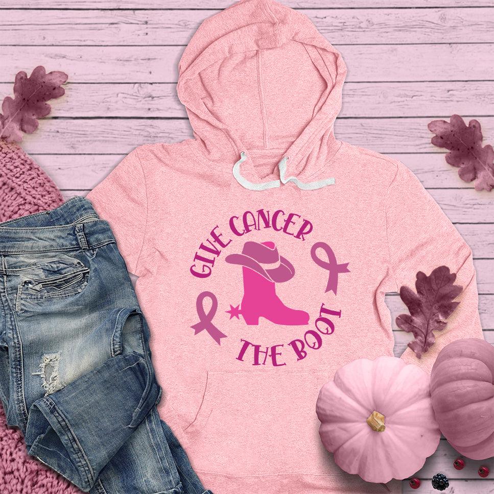 Give Cancer The Boot Version 3 Colored Edition Hoodie - Brooke & Belle