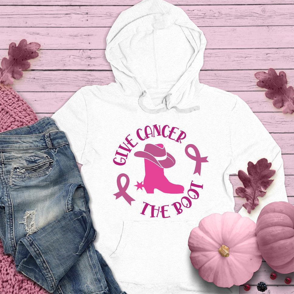 Give Cancer The Boot Version 3 Colored Edition Hoodie - Brooke & Belle