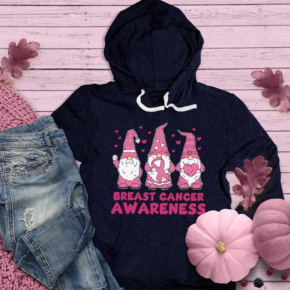 Gnomes Breast Cancer Awareness Colored Edition Hoodie - Brooke & Belle