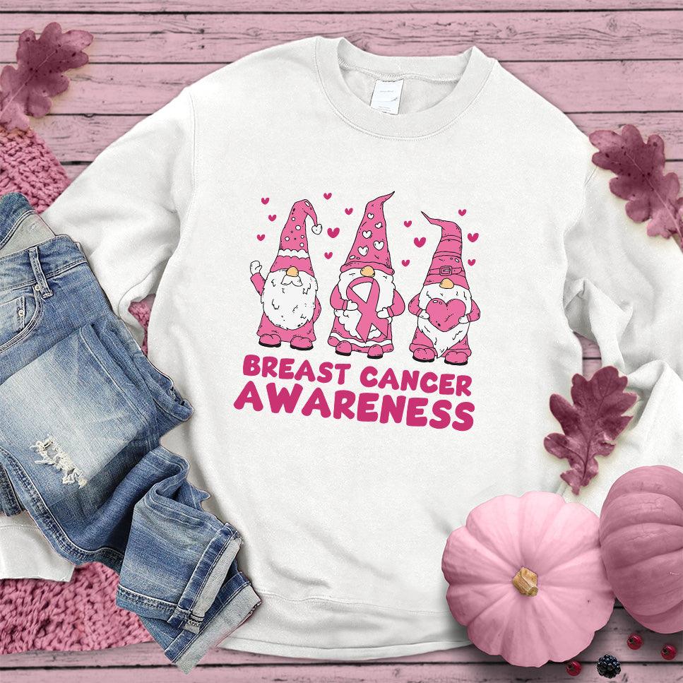 Gnomes Breast Cancer Awareness Colored Edition Sweatshirt - Brooke & Belle