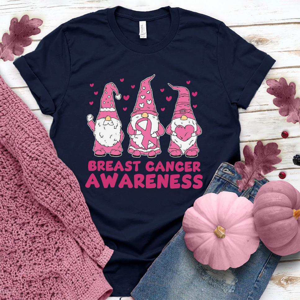 Gnomes Breast Cancer Awareness Colored Edition T-Shirt - Brooke & Belle
