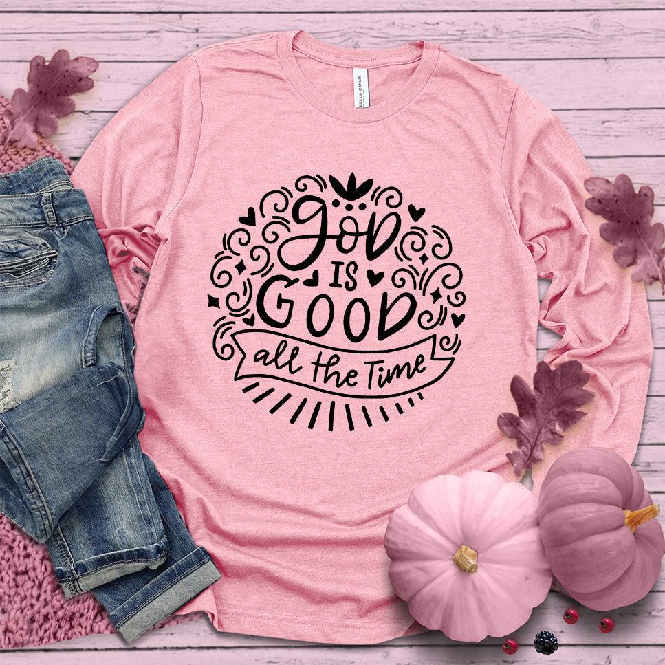 God Is Good Long Sleeves Pink Edition - Brooke & Belle