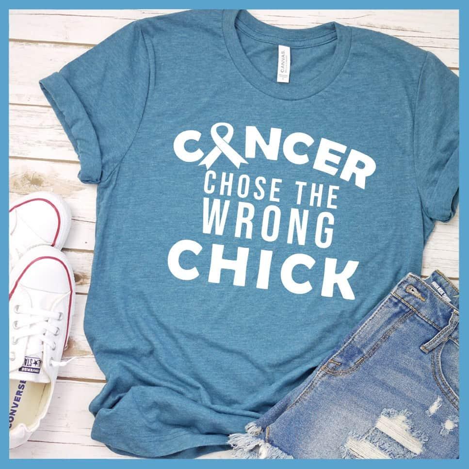 Cancer Chose The Wrong Chick T-Shirt