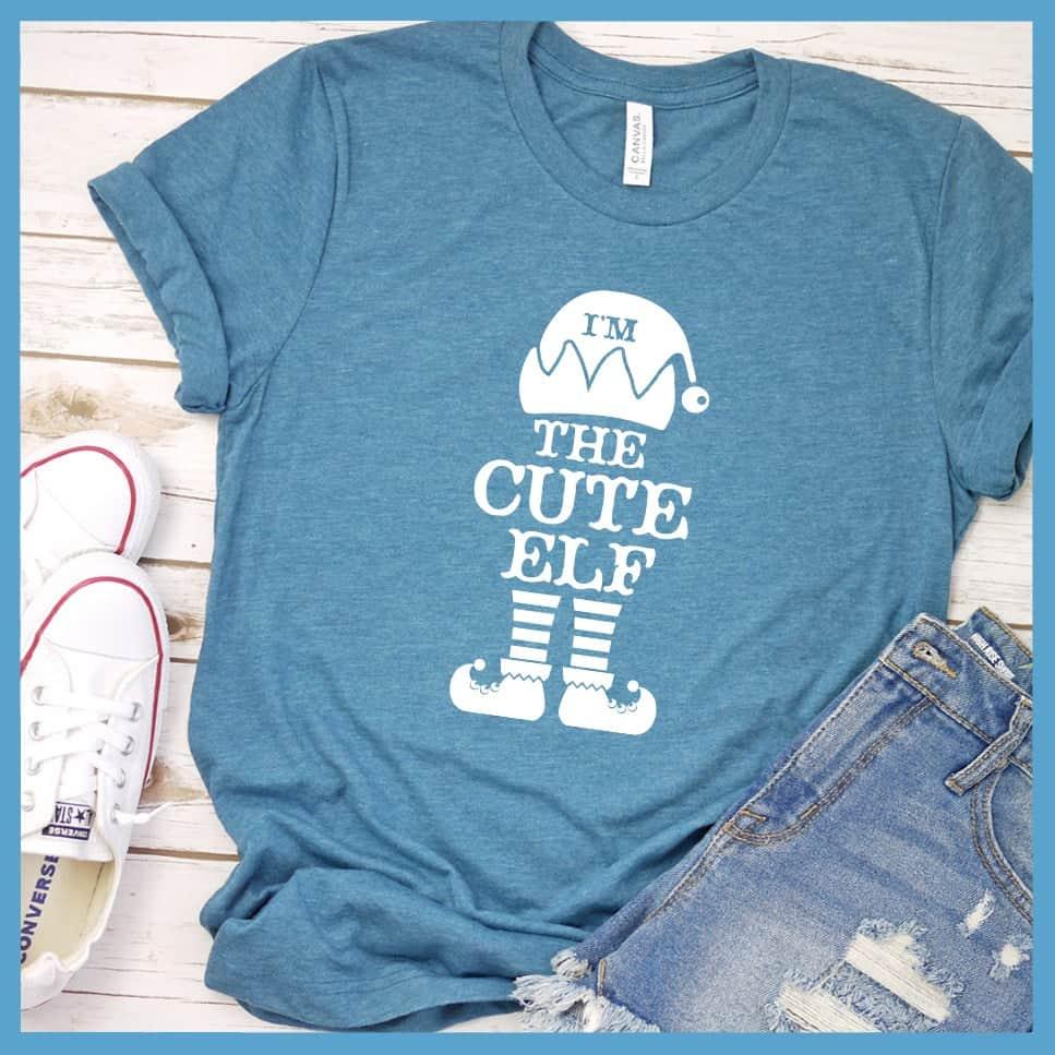 Cute Christmas Elf Family Group T-Shirt