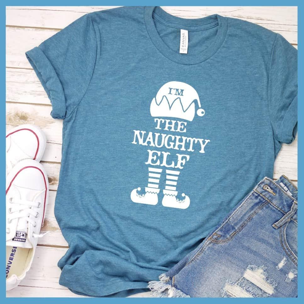 Naughty Christmas Elf Family Group T-Shirt - Brooke & Belle