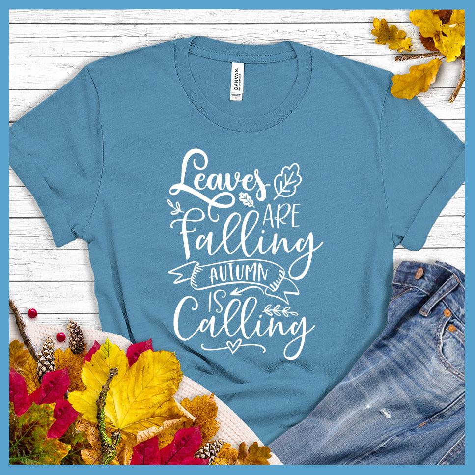 Leaves Are Falling Autumn Is Calling T-Shirt - Brooke & Belle