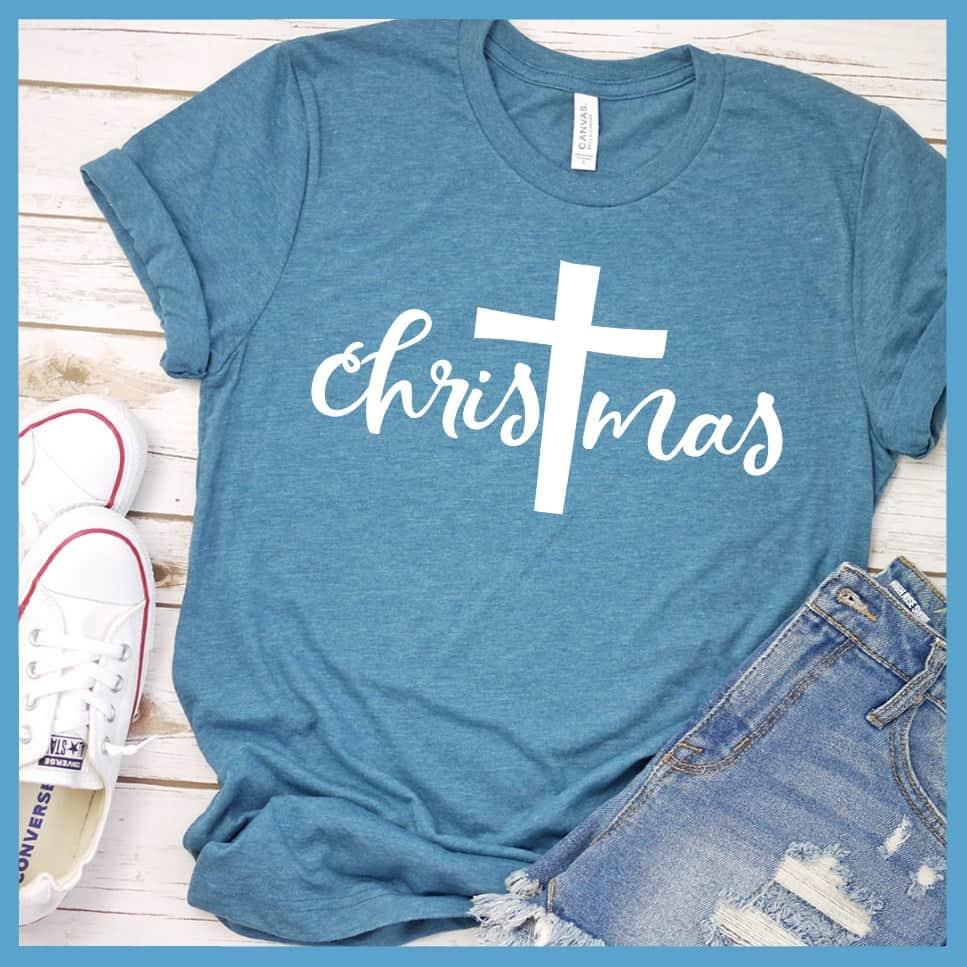 Christmas Cross T-Shirt - Brooke & Belle