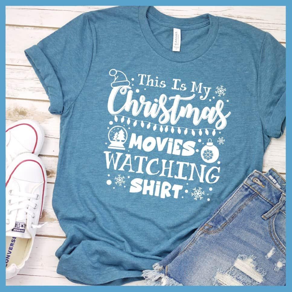 This Is My Christmas Movies Watching Shirt T-Shirt - Brooke & Belle