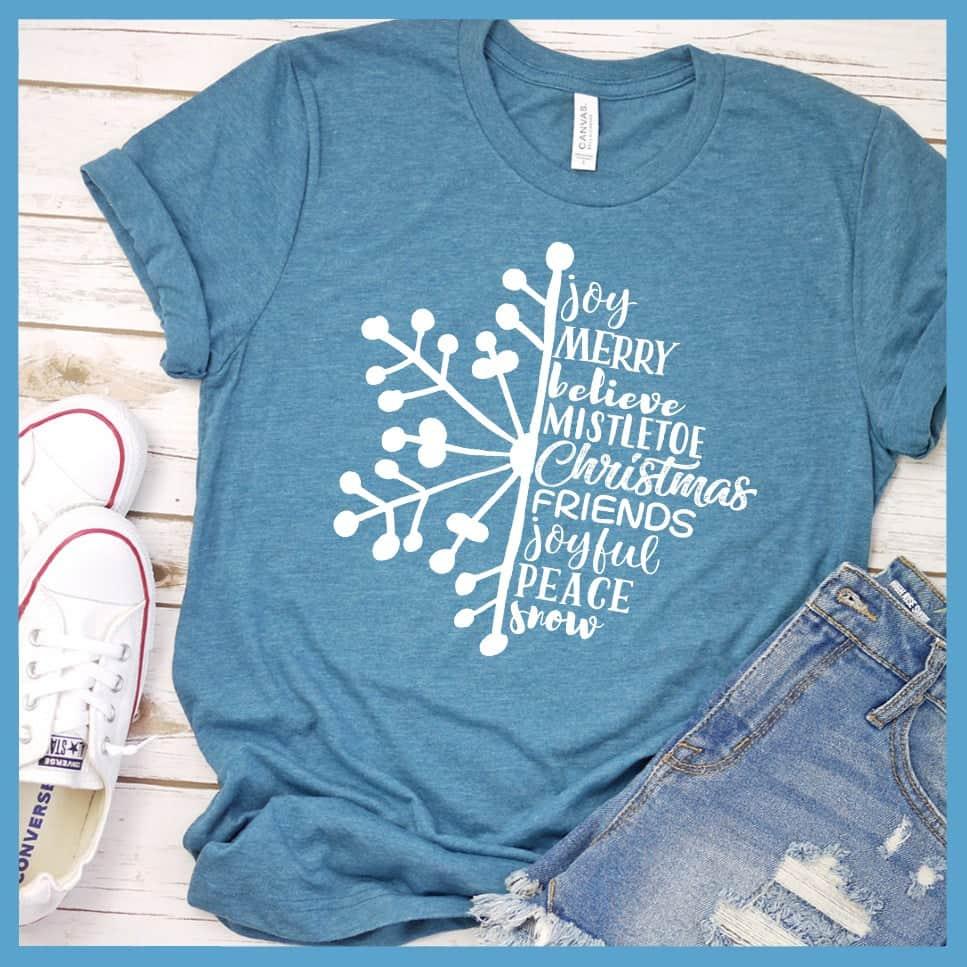 Christmas Snowflake T-Shirt - Brooke & Belle
