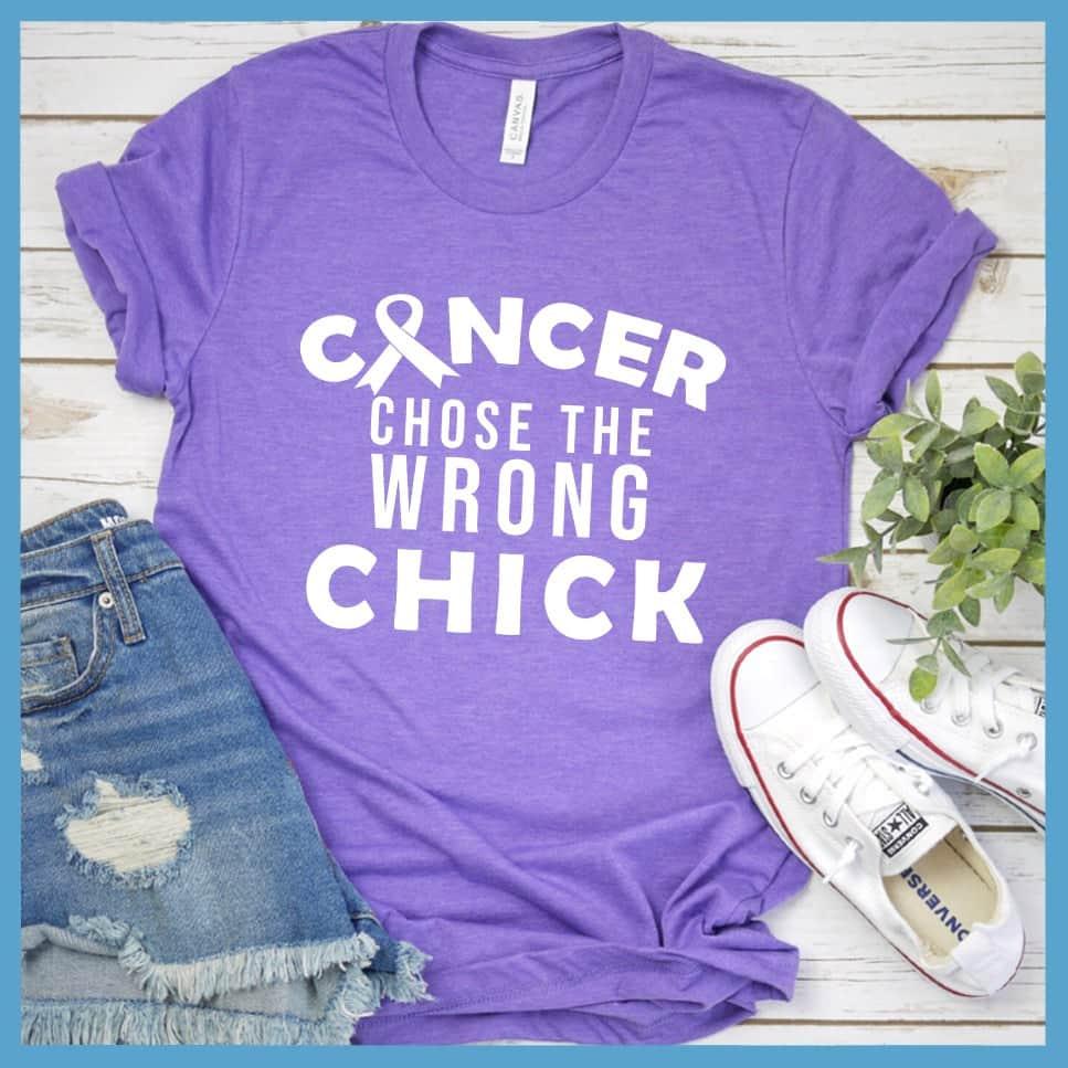 Cancer Chose The Wrong Chick T-Shirt