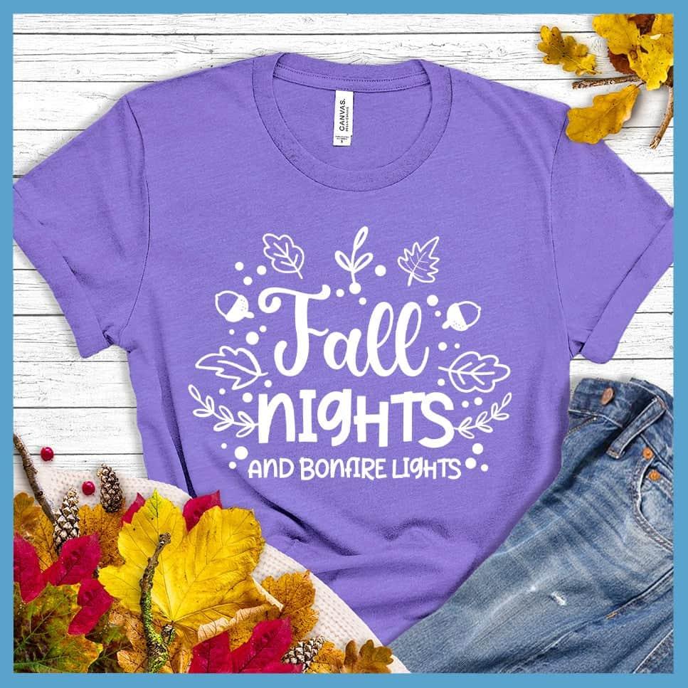 Fall Nights Bonfire Lights T-Shirt - Brooke & Belle