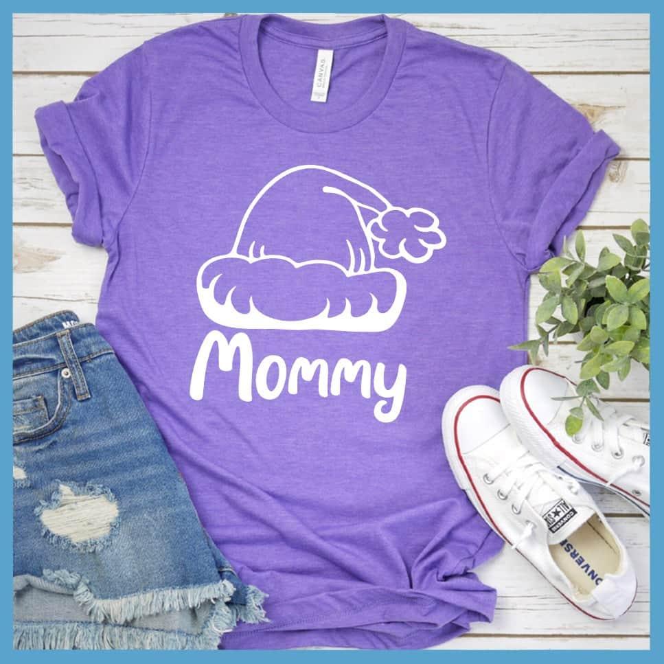 Mommy's Santa Hat Matching Family Christmas T-Shirt - Brooke & Belle