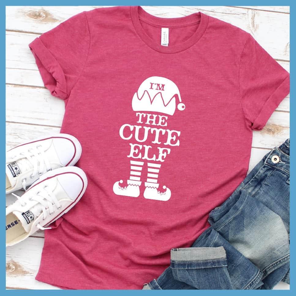 Cute Christmas Elf Family Group T-Shirt