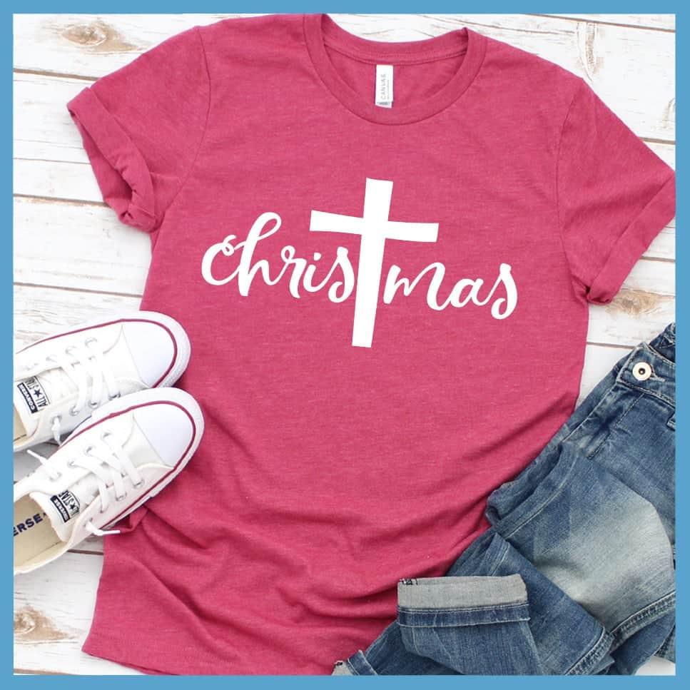 Christmas Cross T-Shirt - Brooke & Belle